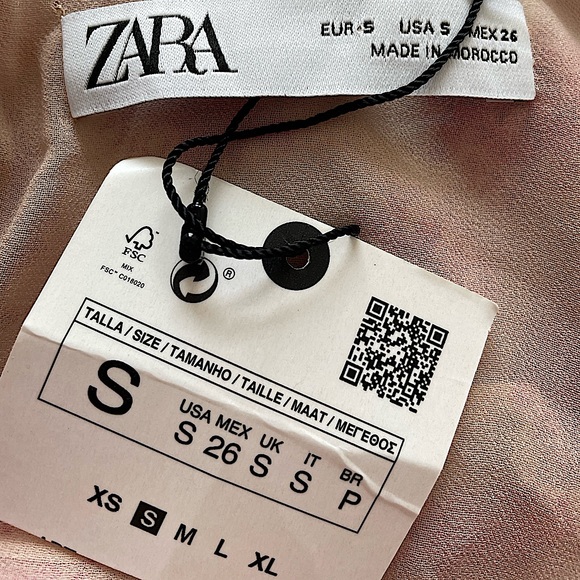 *NEW* ZARA Floral Crop Top - Picture 4 of 5